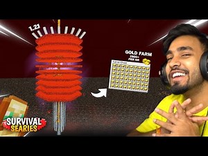 I Built The Most POWERFULL GOLD Farm Setup Ever In Minecraft