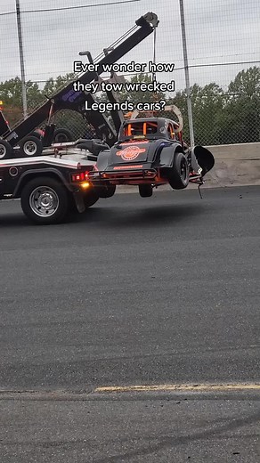 Inside Look at Towing Wrecked Legends Cars | Dominion Raceway