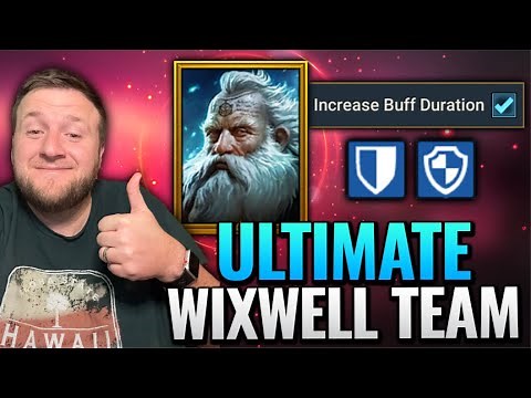 Best Buff Extending Champions For Wixwell's Infinite Shields! Best Clan Boss Ultra-Nightmare Team