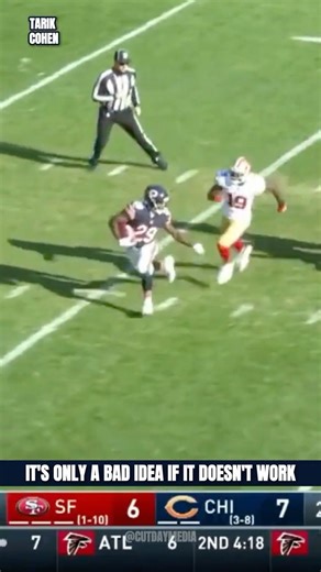 Tarik Cohen Reversed Field for a 61-Yard TD! 🔥