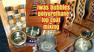 65K views · 1K reactions | iwas bubbles polyurethane topcoat mixing tips  #topcoat #polyurethane #anti #bubbles #mixing #finishing #varnishing #last #coating #diclihonwoodwork #hudson #catalyst | Diclihon Wood Work | Facebook