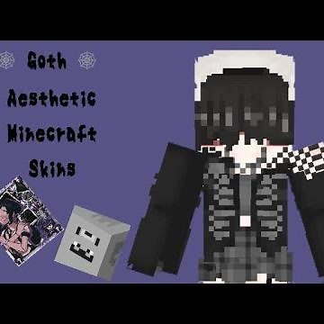 🕸🖤5 EMO/GOTH MINECRAFT SKINS (For Girls) || SKINSEED || GORYSLTII🖤🕸