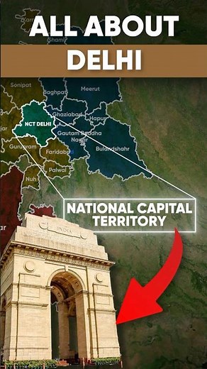 Delhi is not the capital of India #youtubeshorts #delhi #india