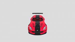 Dodge Viper ACR Extreme Aero - Download Free 3D model by Casacade Models (@CasacadeOperations)