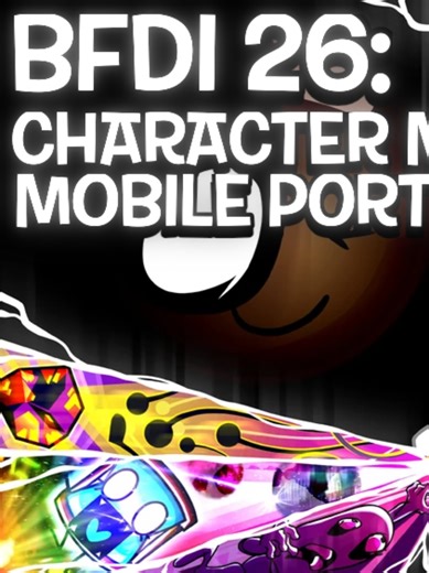 BFDI26 Character Mix on Mobile: Wrong Finger Gameplay