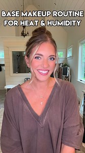 My base makeup routine for heat & humidity! 😍🥵🫶🏼 I’m an oily sweaty girl 🙃 & live in the south. This is my go-to face makeup base routine when I want my makeup to last all day long (& actually looks good and not cakey!). No greasy faces over here! 🫠 Walking y’all through step by step on how I set my makeup to lock it on. I hope this is helpful! ✨ everything I used will be linked on @shop.ltk - I have the same name on there - or you can click the link in my instagram bio to my LTK! Putting 