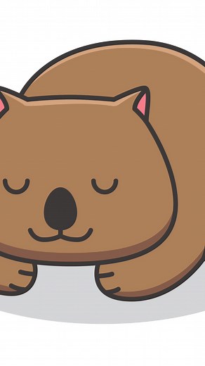 Cute Wombat Cartoon Designs for Animal Lovers