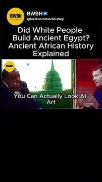 “Who Really Built the Pyramids? | Black History & Science” #blackhistory #america #shorts #history