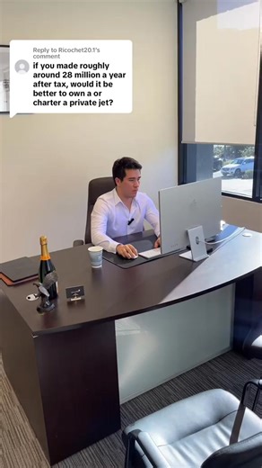 Replying to your question answered! Here is a breakdown of the logistics behind owning vs. chartering a jet to see what makes the most financial sense given your travel necessities. #amalfije | Amalfijets