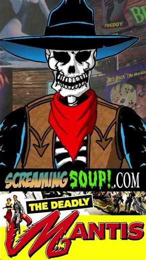 THE DEADLY MANTIS - SCREAMING SOUP! HORROR HOST MOVIE REVIEW