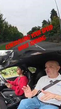 How to control your speed while turning right at traffic lights