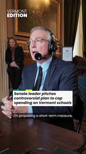 Sen. Phil Baruth said he’ll introduce legislation this week that would use “allowable growth caps” to limit the budget increases that school districts put to voters on Town Meeting Day in 2027 and 2028. While he hasn’t yet disclosed those limits, the proposal has already drawn opposition from key school officials. Read more: https://www.vermontpublic.org/local-news/2026-01-06/senate-leader-pitches-controversial-plan-to-cap-spending-on-vermont-schools | Vermont Public