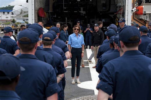 Noem's ICE Barbie cosplay tour is back in full swing