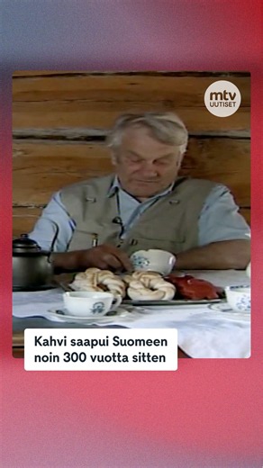 Kahvi saapui Suomeen noin 300 vuotta sitten ☕🇫🇮