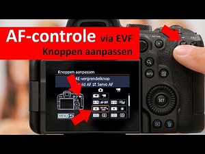 EOS Extra | AF controle via EVF | Knoppen aanpassen (Dutch)