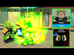 HOW TO GET CHAMPION BROLY & GOLDEN BRACELETS FAST! In Anime Fighting Simulator Endless
