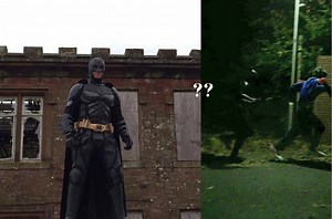 Creepy Clowns Meet Actual Batman in UK. We've Officially Lost Control of Humans