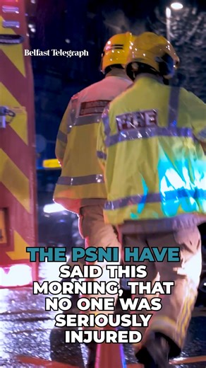 A police car has collided with a taxi in Belfast City Centre. The incident happened shortly after 1am on Sunday as the police vehicle was responding to a call with blue lights activated. The collision happened at the junction of Grosvenor Road and Great Victoria Street. #belfast #northernireland | Belfast Telegraph