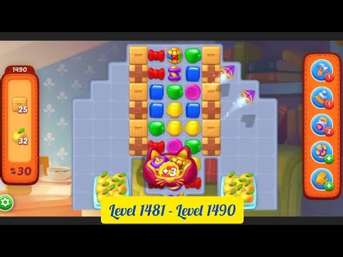 Homescapes : ( Level 1481 - Level 1490 )