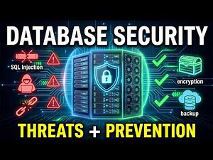 Database Security Explained | Threats, Encryption, Backups & SQL Injection Prevention