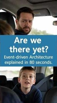 Event-driven architecture explained in 80 seconds