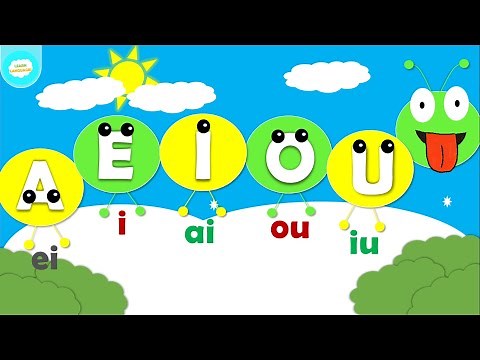 • LAS VOCALES EN INGLES Y ESPAÑOL | INGLES PARA NIÑOS