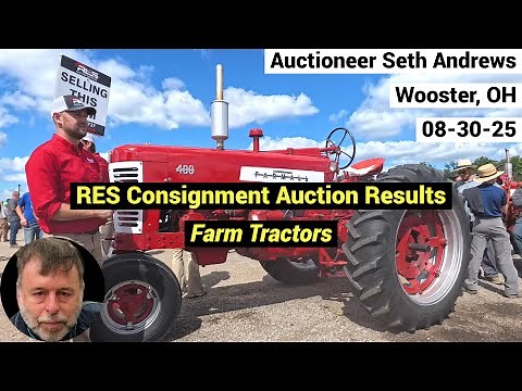 Auction Results Tractors Case IH | MF | Case | Oliver | IH | Mahindra | Ford - 08-30-25