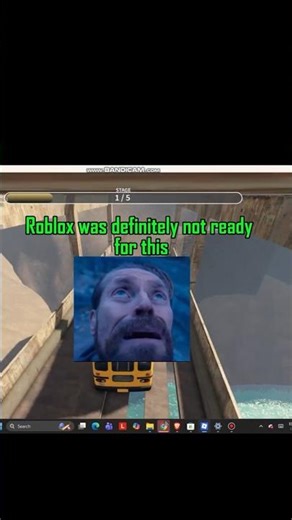 I broke Roblox by driving backwards… 💀 #roblox