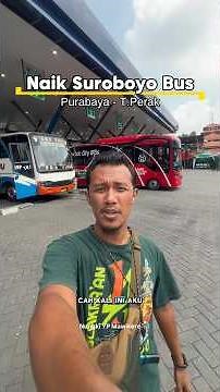 Tutorial on Taking the Suroboyo Bus from Bungurasih/Purabaya Terminal to Tanjung Perak 🚀 #bus #su...