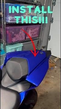 How to Install Yamaha R7 Rear Seat Cowl *Step By Step*