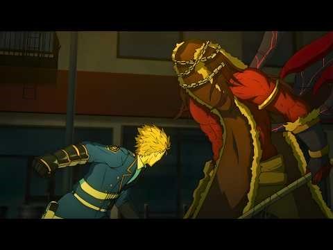 Berserker Destroys Gilgamesh | Saber vs Gilgamesh vs Alcides 「AMV Fate/strange Fake 」4K