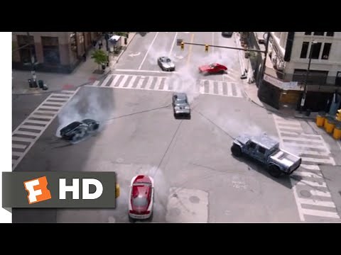 The Fate of the Furious (2017) - Harpooning Dom's Car Scene (6/10) | Movieclips