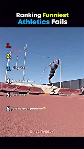Ranking Funniest Athletics Fails
