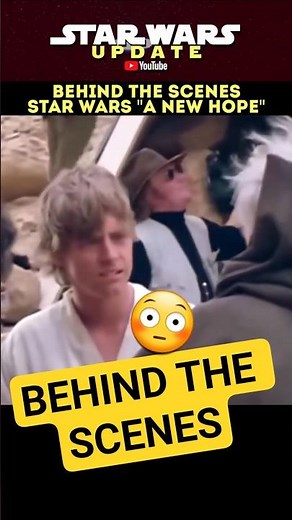 STAR WARS (A New Hope) BEHIND THE SCENES #starwars #shorts