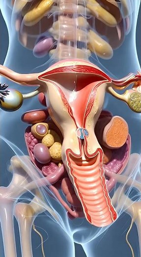 Visualizing the Female Body: AI 3D Anatomy Tour #shortvideo