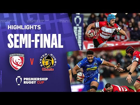 Gloucester v Exeter Chiefs - HIGHLIGHTS | Zach Mercer Shines! | Premiership Cup 2023/24