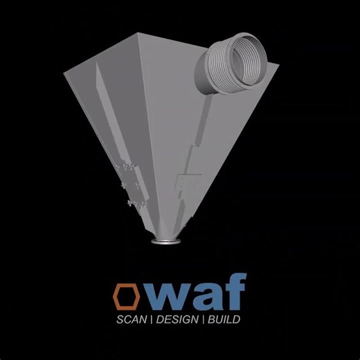 Hopper Reverse Engineering from 3D Scan