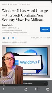 Another move towards a passwordless future...thoughts on this? Is this safer? #passkeys #password #future #tech #tv #samsung #apple #microsoft #phones | MyComputerCareer