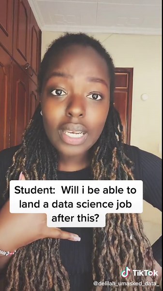 Let’s not ignore the fact experience plays a role in the data field. Going through a bootcamp can help you get started as a junior data scientist but you need to do more projects, get your hands dirty with real world problems and pratice your skills by challenging yourself to keep learning😄. #computerscience #developer #datatok #machinelearning #techtok #fyp #viral #learnontiktok #trending