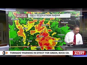 #LIVE TORNADO WARNING issued for parts of southern Wisconsin - March 31, 2023
