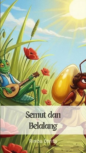 Kisah Semut dan Belalang | Dongeng Anak | Dongeng Bahasa Indonesia
