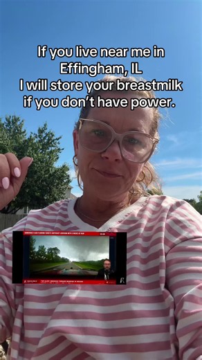 If you live near me in Effingham, IL I will store your breastmilk if you don’t have power. #lactationconsultant #ibclc #breastfeedingsupport #breastfeeding #pumpingmom