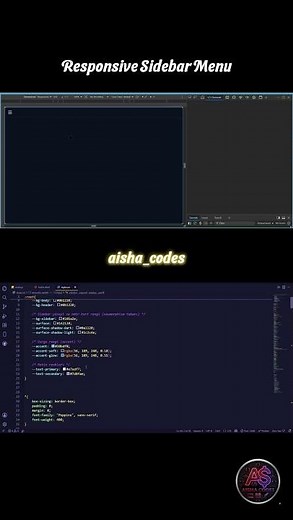 How to Build a Responsive Sidebar Menu | Frontend Projects 🚀