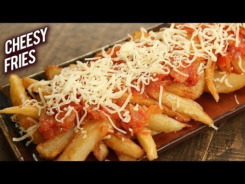 Cheesy French Fries | Cheese Fries With Salsa Sauce | Best Loaded Cheese Fries - Bhumika