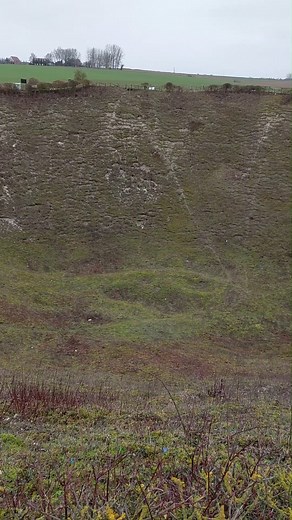 The Lochnagar Mine Crater from The Battle of The Somme in 1916 - First World War #WW1 #wwi #thegreatwar #firstworldwar | History In Your Hand
