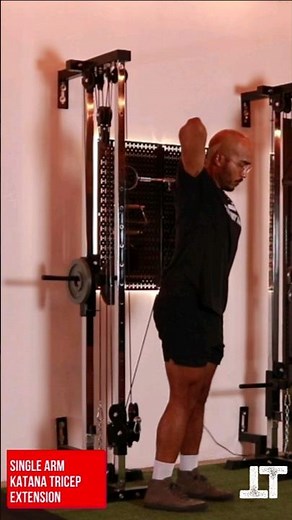 Single Arm Katana Extensions | Tricep Exercises