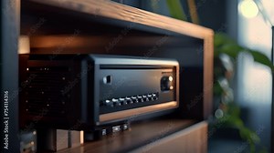 The digital lock box od to reveal a compartment with slots for storing keys and other valuables.