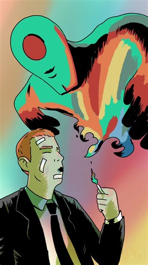 Absolute Martian Manhunter 🟢🔴 #absolutemartianmanhunter #dc #fanart #2danimation #animationart