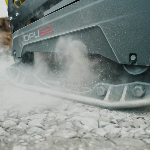 Our new medium-weight plates in action. Have you tried them out yet? Sound on! | Wacker Neuson