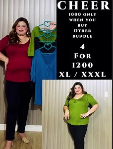 CHEER premium blouses 4 for 1200 pesos only XL and XXXL All items are stretch, garterized, non-iron, comfy and legit plus size. to order : pls message us and send ITEM CODE / NAME/ ADDRESS/ CONTACT NUMBER. 🟥CASH on Delivery🟥 ✅MESSAGE US CLICK THE LINK BELOW👇 m.me/750084548382031 #plussizefashion #plussize #plussizebeauty #plussizestyle #plussizeboutique #Plus #tiktok #Youtube #facebook #GMA #gma #kapuso #onlineshopping #Philippines | Chubby Chic Online Shop